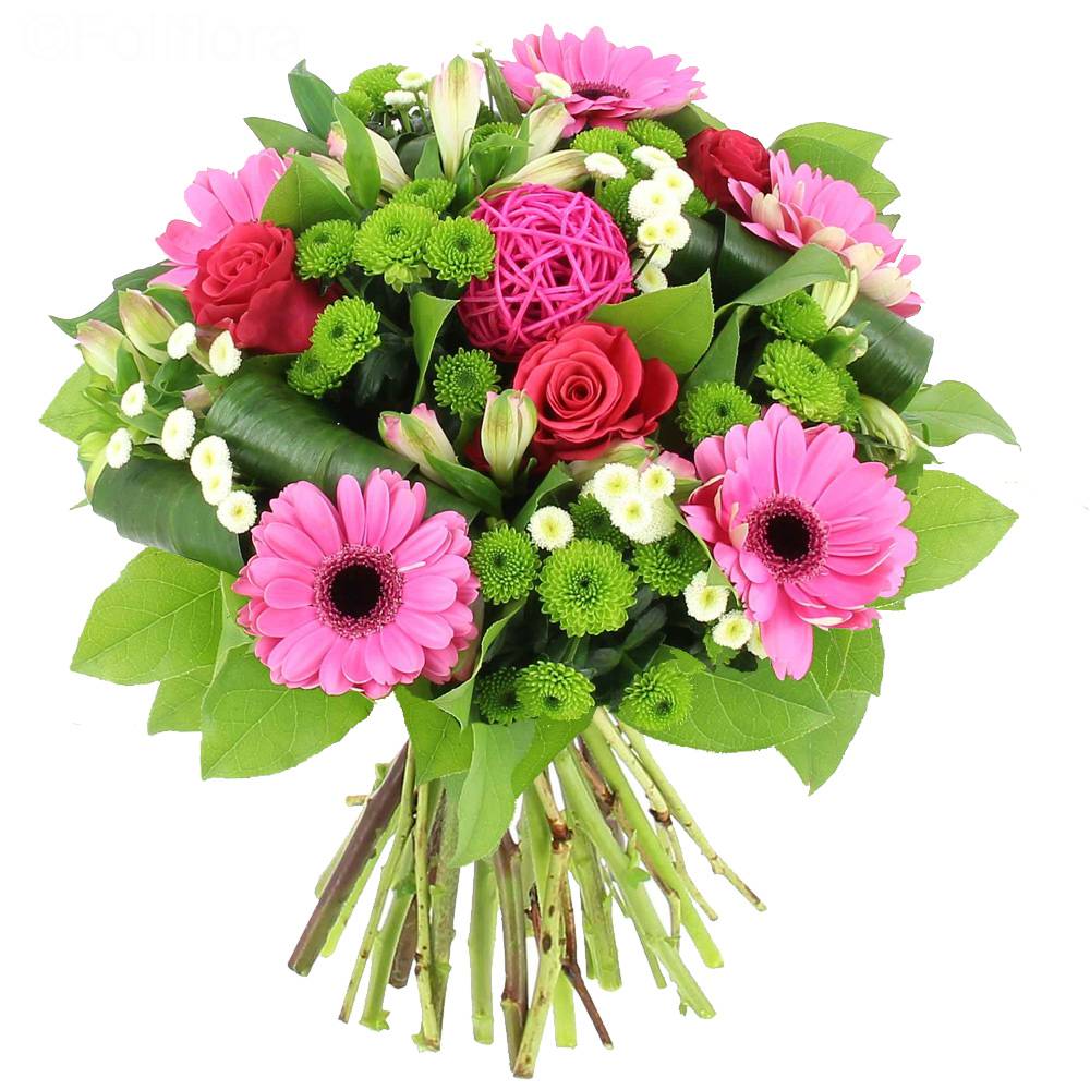 Livraison bouquet pétillant - Bouquet de fleurs - Foliflora